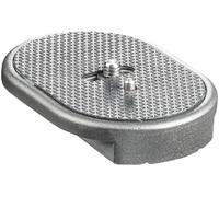 Mantona Plaque de dégagement rapide pour tête ActionShot – Plaque caméra 85x60x14mm, filetage 1/4", compatible avec ActionShot ActionGrip