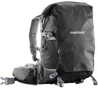 Mantona Rucksack ElementsPro 30 Outdoor (avec ceinture détachable et housse de pluie, compatible avec équipements DSLR ou hybride) noir, 480mm, 20586