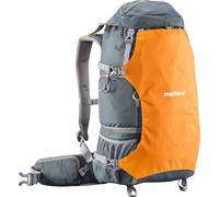 Mantona Sac à dos photo elementsPro 40 - Sac outdoor pro avec compartiments ajustables, rangement pour caméra, accessoires et laptop 14", housse de pluie