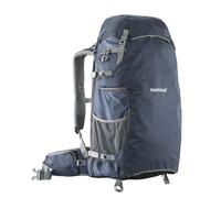 Mantona Elements Pro Appareil Photo et Sac à Dos pour Drones Bleu foncé/Vert/Orange.