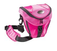 Mantona Sac Colt - accès Rapide, Sangle, Protection poussière, pour Hybrides et DSLR, Rose