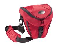 Mantona Sac Colt - accès rapide, sangle, protection poussière, pour hybrides et DSLR, rouge