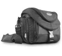 Mantona Sac Neolit I - Résistant à l'eau, compartiments accessoires, fermoirs métalliques, protection poussière, accès rapide