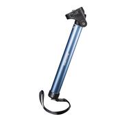 Perche à selfie Mantona Handstativ 1/4 pouce bleu avec dragonne