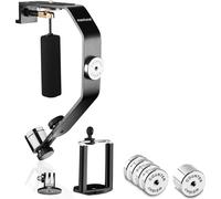 Mantona Stabilisateur avec contrepoids, 1/4", pour caméras compatible avec GoPro Hero 11-5 et caméscopes