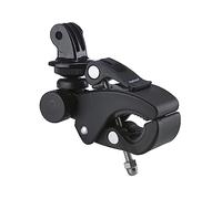 Mantona Support de Fixation XL pour GoPro Hero 11 10 9 8 7 6 5 4 3+, Session et Autres caméras d'action compatibles, Pince très Stable pour Tubes et Pieds de trépied avec raccord 1/4"