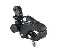 Mantona Support de Serrage XL 1,5-4 cm – Compatible avec GoPro Hero 11, 10, 9, 8, 7, 6, vis 1/4", installation sans outils, design robuste, grips antidérapants, idéal pour tubes