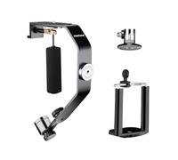 Mantona Trépied flottant pour Action Cams comme Rollei, GoPro Hero 2/3/3+/4, Qumox, Easypix, Actionpro X7 et bien d'autres. (filetage 1/4 pouce, pour des prises de vues stables, dimensions compactes, contre-poids incl.)