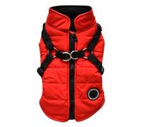 MANTOU Imperméable Chien Harnais Veste Pet Chien vêtements Chiot Hiver Chaud Pet vêtements Gilet pour Petits Chiens Shih Tzu Chihuahua Carlin Manteau