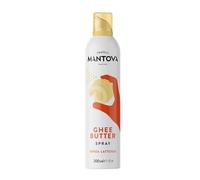 Mantova Ghee Butter Spray 200 ml - 100% Naturel, Léger et Facile - Spray Beurre et Huile pour Cuisine, Économie jusqu’à 90%, Idéal Poêles, Four et Pâtisserie
