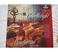 Mantovani et son orchestre, " Candlelight " 12 grands succés de musique romantique, vinyle anglais Decca LK 4250 disque rare " collector " de 1957 - excellent enregistrement de référence de musique récréative