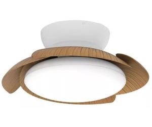 Mantra Aloha plafonnier 1x45 W blanc-bois 8234