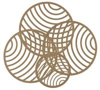 Mantra Collage plafonnier 1x60 W doré 7231