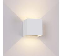 Mantra Davos XL applique murale extérieure 2x10 W blanc 7436