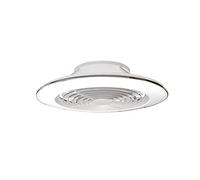 Mantra Iluminación. Modèle ALISIO XL Ventilateur et plafonnier de 73,5 cm de diamètre blanc Source lumineuse LED 95 W 2700 K-5000 K 5900 lm Ventilateur 58 W