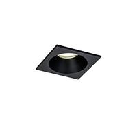 Mantra Iluminación. Modèle COMFORT IP. Encastrable carré orientable de 8,5 cm fabriqué en aluminium finition noir mat