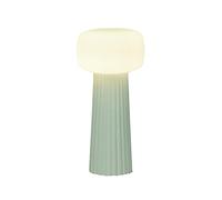 Mantra Iluminación. Modèle FARO Lampe de table fabriquée en verre finition blanche