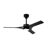 Mantra Iluminación Thai Ventilateur de plafond Noir LED 30 W
