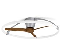 Mantra Nepal plafonnier 1x75 W blanc-bois 7533