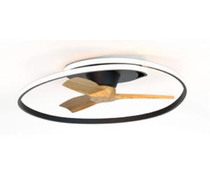 Mantra Ocean plafonnier 1x60 W noir-bois 8236