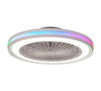 Mantra Ventilateur De Plafond GAMER Big RGB Blanc 4800 Lumens