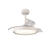 MANTRA - Ventilateur LED 40 W MISTRAL MINI 28 W Blanc 2700K-5000K, 2500 lm