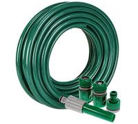 MantraRaj Tuyau d'arrosage renforcé en PVC flexible pour nettoyeur haute pression,Pistolet d'arrosage de jardin, la terrasse et la voiture,Nettoyage extérieur (15.2 m)