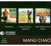 Manu Chao - Coffret 3 CD : Clandestino / Radio bemba sound system / Proxima estacion