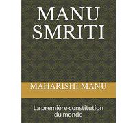MANU SMRITI: La première constitution du monde