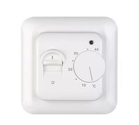Manual Adjustable Thermostat - Mechanical Knob Room Floor Heating Controller | Cost-Effective Thermostat for Commercial and Civil Buildings | 16A 230V Electric Underfloor Heating Water-Basëd