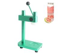 Manual Canning Sealer, Hand Crank Canning Machine With Height Adjustable, Anti Slip Feet And Thickened Base And Aluminum Alloy, Manual Can Sealer Machine For Beer Juice Coffee Drinks Green