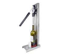 Manual Capping Machine Bottle Capping Machine With 2 POM Or Stainless Steel Sleeves, Suitable For 20-22mm Diameter Corks, Bottle Height Range 8-40mm(POM pullover)