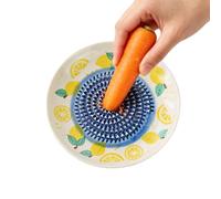 Manual Ceramic Garlic Grater Dish Round Fruit Plate