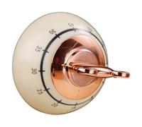 Manual Clock, Bear Shape Gauge, Magnetic Baking Tool, Sixty Minute Range, Visual Time Management, Learning Room Accessory, Classroom Mini White Finish Solid Construction Smooth Rotation