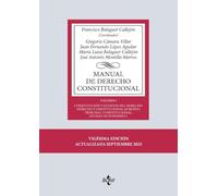 Manual de Derecho Constitucional: Vol. I: Constitución y fuentes del Derecho. Derecho Constitucional Europeo. Tribunal Constitucional. Estado autonómico