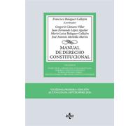 Manual de Derecho Constitucional Vol. II: Derechos y libertades fundamentales. Deberes constitucionales y principios rectores. Instituciones y órganos constitucionales - Francisco Balaguer Callejón - 