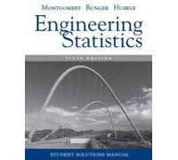 Manual Engineering Statistics, 5e Student Solutions
