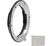 Manual Focus Adapter Ring Compatible with Leica R Mount Lenses and Canon EOS EF-Mount Camera, Leica R to EOS, Leica R to EF