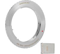 Manual Focus Adapter Ring Compatible with Olympus Om Mount Lenses and Canon EOS EF-Mount, Olympus to EOS, Om to EF Camera