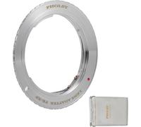 Manual Focus Adapter Ring Compatible with Pentax K Mount Lenses and Canon EOS EF-Mount, Pentax to EOS, PK to EF