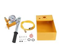 Manual Hydraulic Water Pressure Test Pump 2.5Mpa 25KG Aluminum Durable Pipeline Tester Tool for Plumbing Pipe Pressure Testing Industrial Use