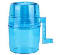 Manual Ice Crusher | Hand Crank Ice Shaver Machine with Stainless Steel Cutting Parts | Crushed Ice Maker for Cocktails/Smoothies/Kitchen | Secure Base, Food Safe