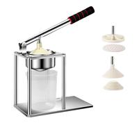 Manual Juicer - Hand Press Fruit and Wine Press for Citrus | High-Quality Metal Construction with Stainless Steel and Aluminum Alloy, Heavy Duty Hand Squeezer, Lemon Lime Juice Extractor