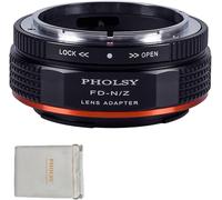 Manual Lens Adapter: Compatible with Canon FD FL Lenses and Nikon Z FD to Z Camera Cases