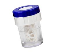 Manual Lens Cleaner - Portable Contact Washer, Rotation Cleaning System, Compact Maintenance Tool | Everyday Contact Lens Care f