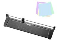 Manual Paper Cutter, A2/A3/A4 Heavy Duty Guillotine Trimmer With Up To 10 Sheet Cuts, Sliding Cutter Head And Metal Panel Scale, Paper Cutter For Office School Craft Scrapbooking A2