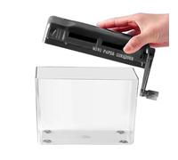 Manual Paper Shredder, Small Desk Shredder, Compact Document Machine with Easy Use, Portable Lightweight Body, Office Tool with Safe Use, School Supplies for Adults Students