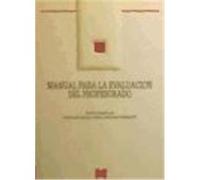 Manual para la evaluación del profesorado
