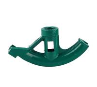 Manual Pipe Bender Tool | 90-180° Bend Angle for Electric Wires/PVC Pipes/Metal Tubes | Cast Iron Construction, Labor - Saving Design | 5 / 8in to 1 1 / 4in Diameter Range (3/4")