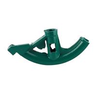 Manual Pipe Bender Tool | 90-180° Bend Angle for Electric Wires/PVC Pipes/Metal Tubes | Cast Iron Construction, Labor - Saving Design | 5 / 8in to 1 1 / 4in Diameter Range (1")
